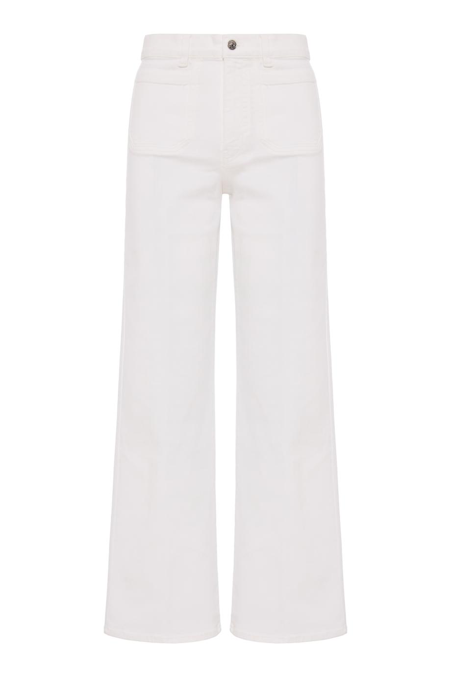 Le Slim Palazzo Modernist Pocket in white