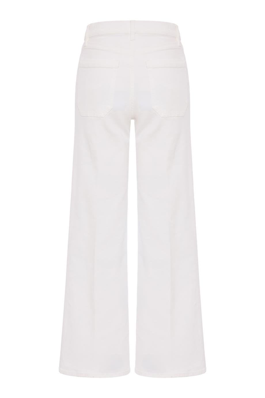 Le Slim Palazzo Modernist Pocket in white