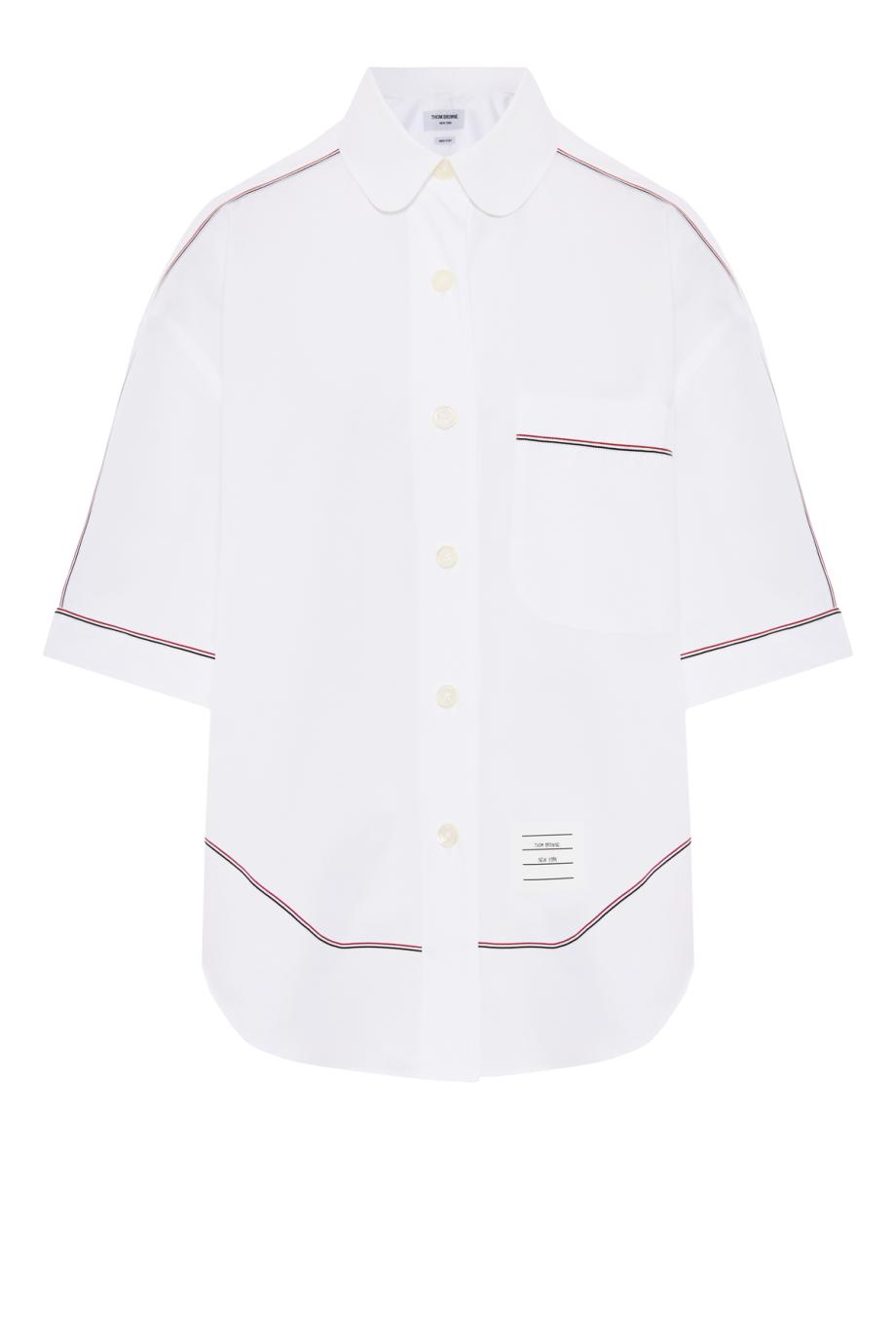 SUPERSIZED SS ROUND COLLAR POPLIN
