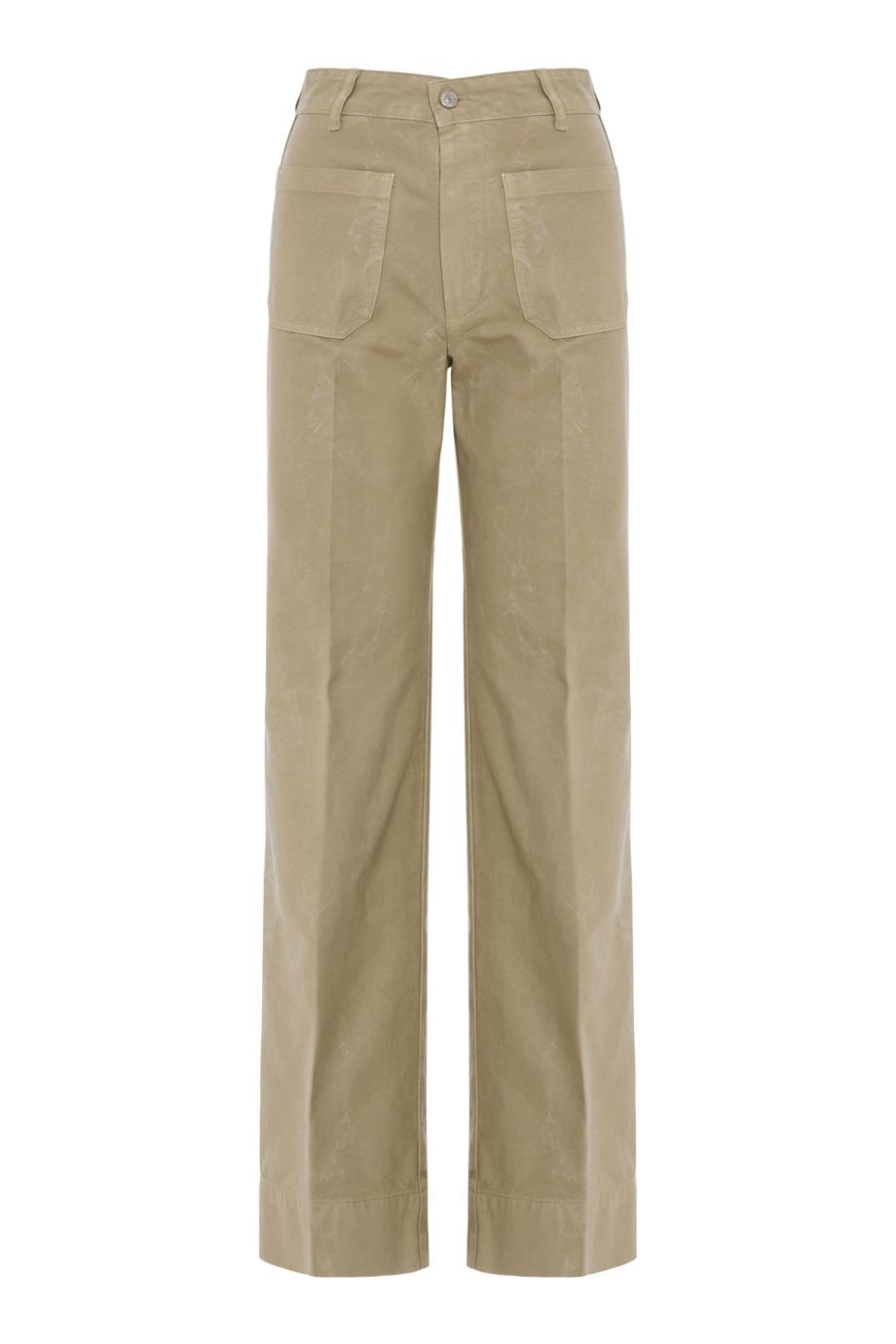 Alina cotton jeans in stone