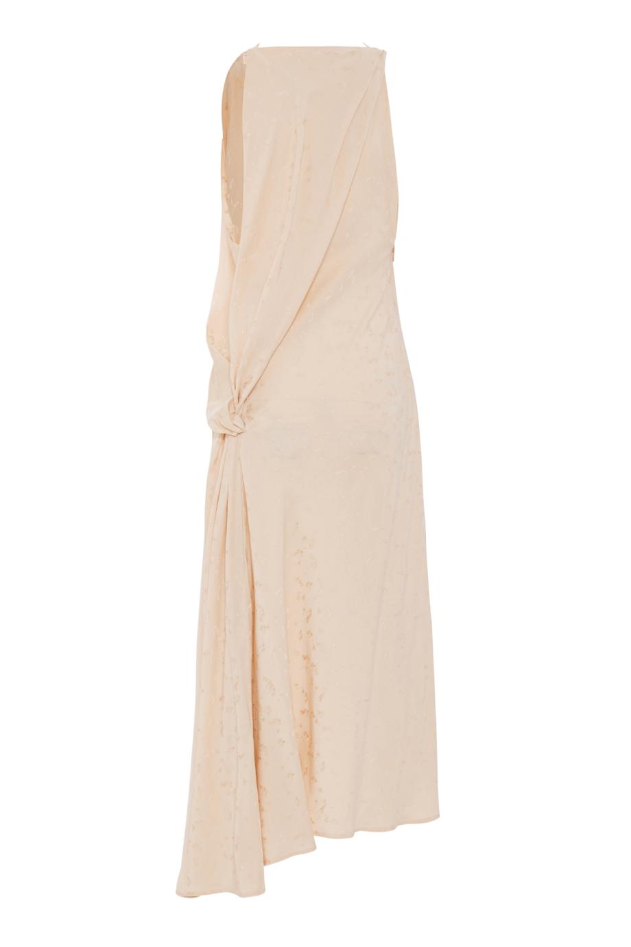 Posy Gown-satin midi dress in blossom