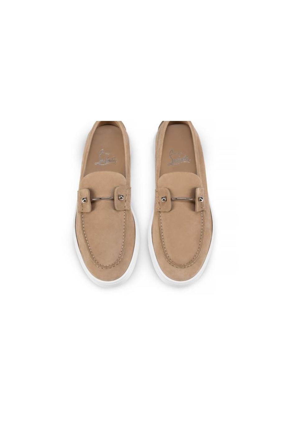 Chambeliboat suede loafers in lionne