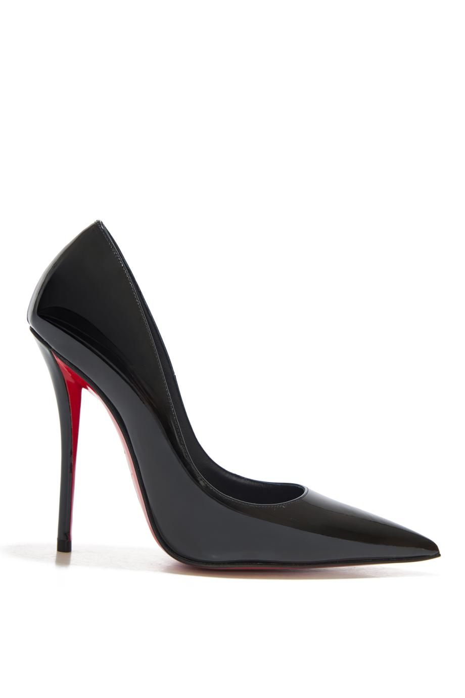 Miss Z 120 patent-leather pumps in black