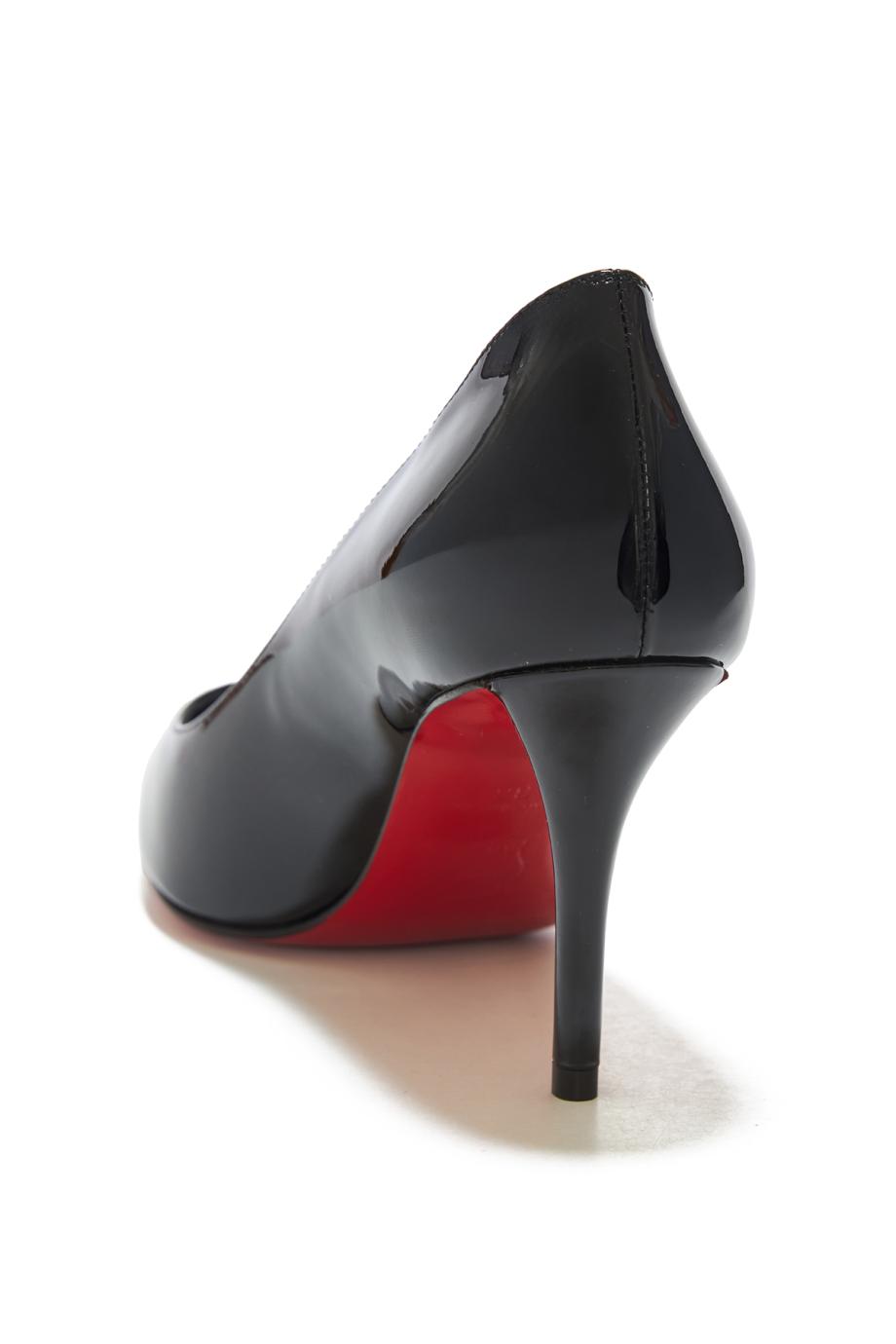 Miss Z 80 patent-leather pumps in black