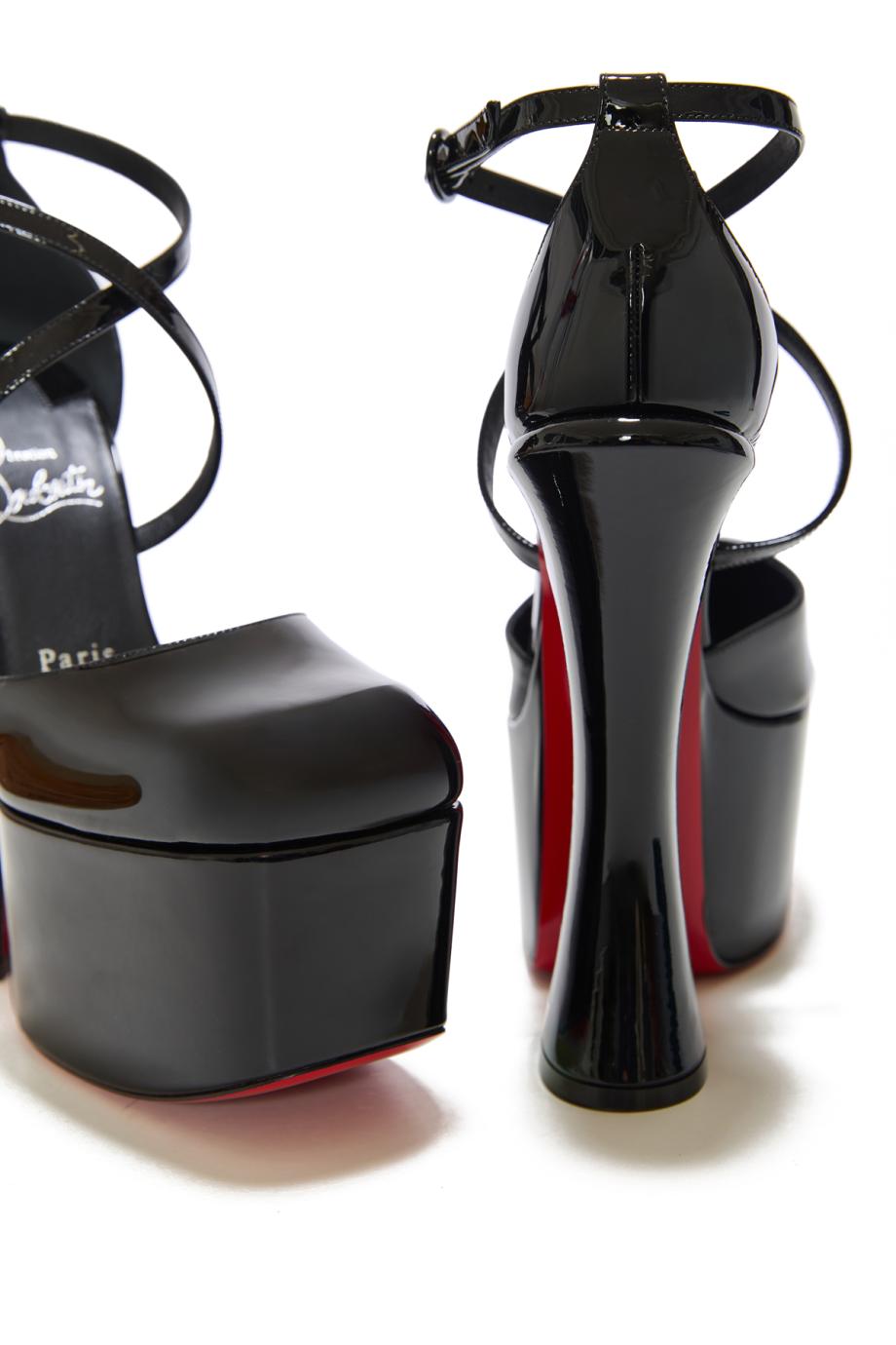 Aquadorcet 160 patent-leather pumps in black