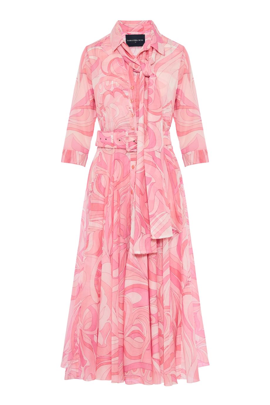 Aster midi musola shirt dress