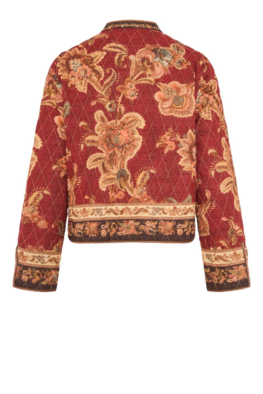 Aster Bomber silk bomber jacket in splice