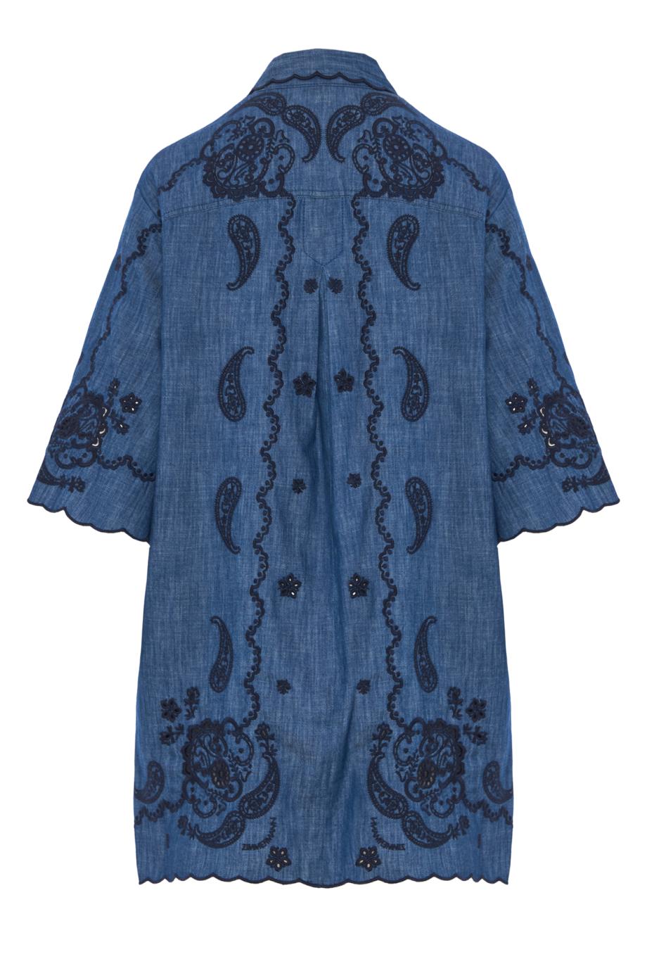 ΦΟΡΕΜΑ ASTER EMBROIDERED DENIM MINI