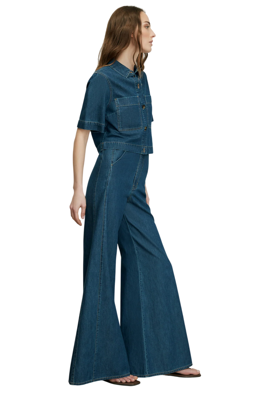 Digby wide-leg jeans in starry night