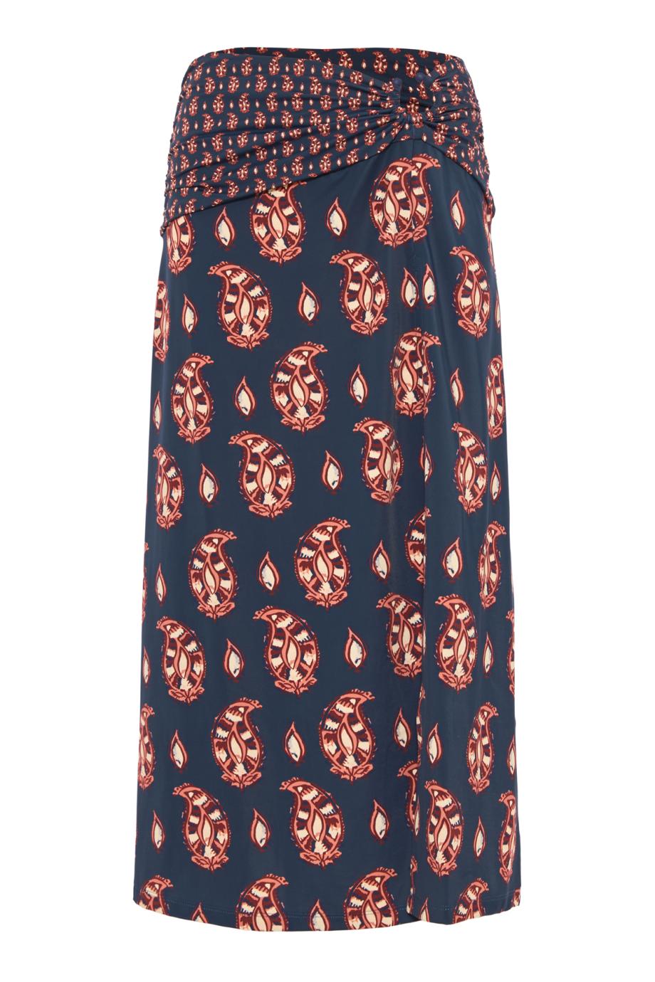 Under the Sun maxi skirt in navy