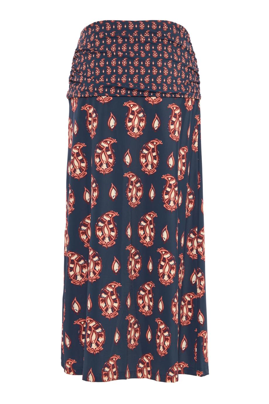 Under the Sun maxi skirt in navy
