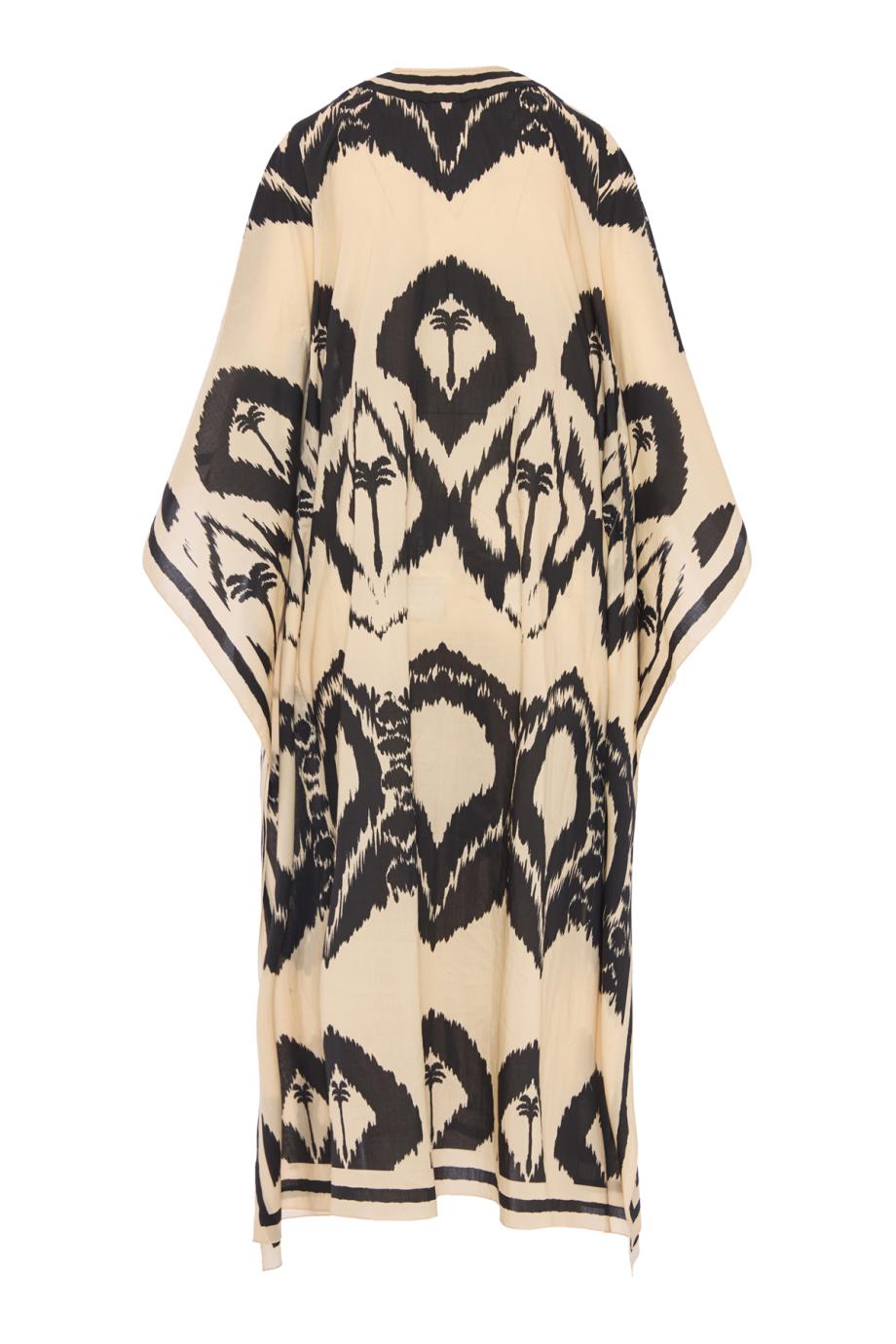 The Wind of Palms cotton tunic dress in ecru
