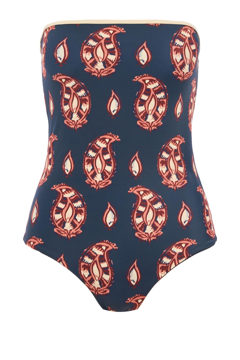 Alta Mar one-piece swimsuit in navy