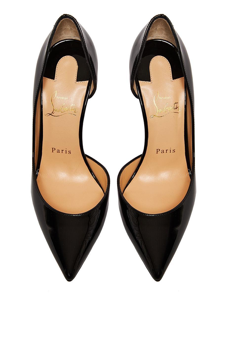 Iriza 85 patent leather pumps in black