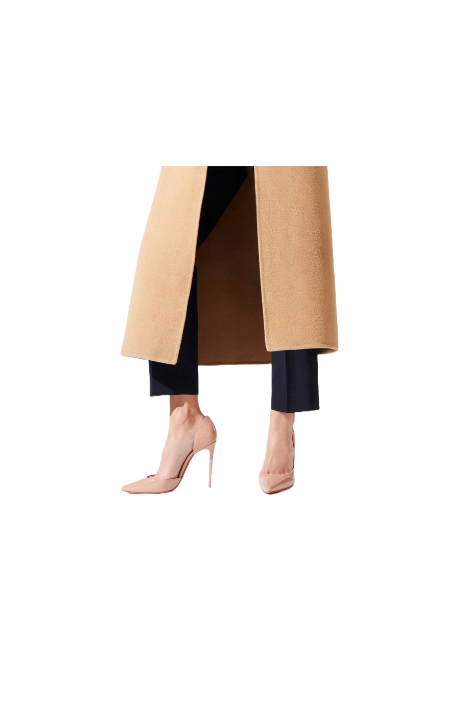 Iriza 85 patent leather pumps in blush