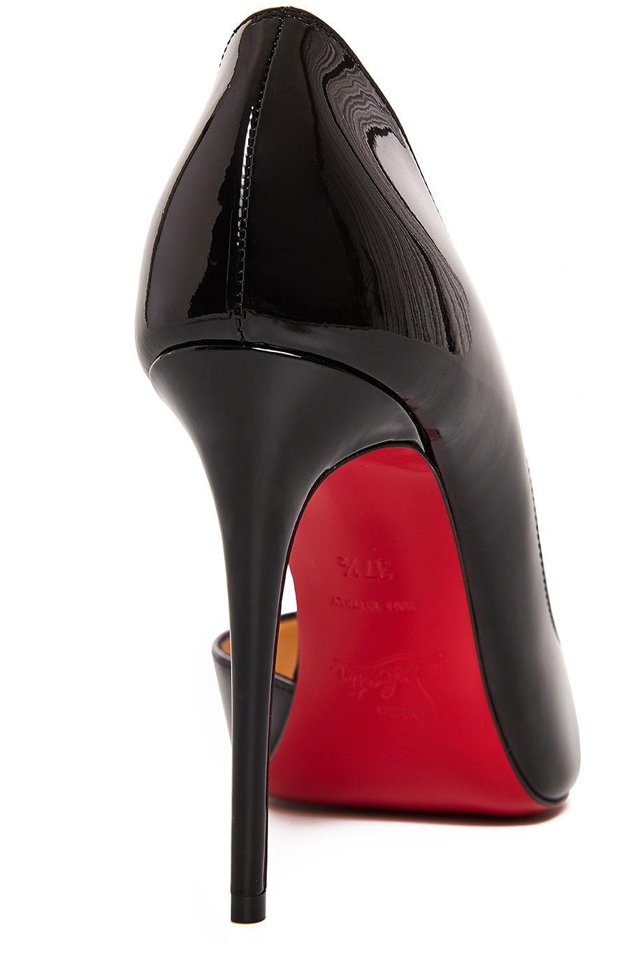 Iriza 85 patent leather pumps in black