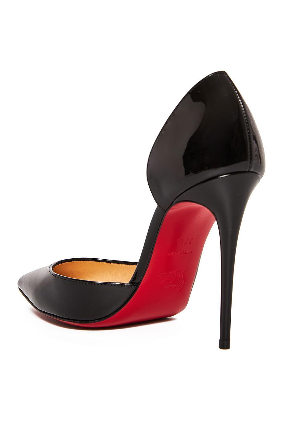 Iriza 85 patent leather pumps in black