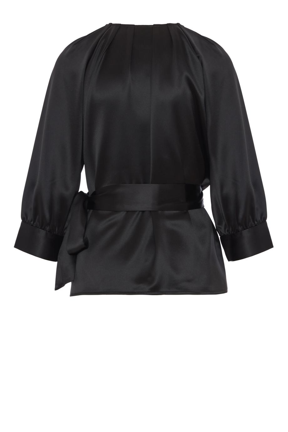 TOP PACEY 3/4 SLVS SATIN