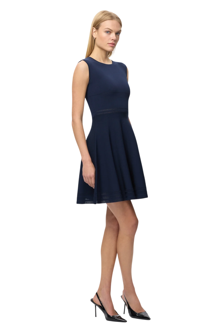 The Anna mini dress in storm