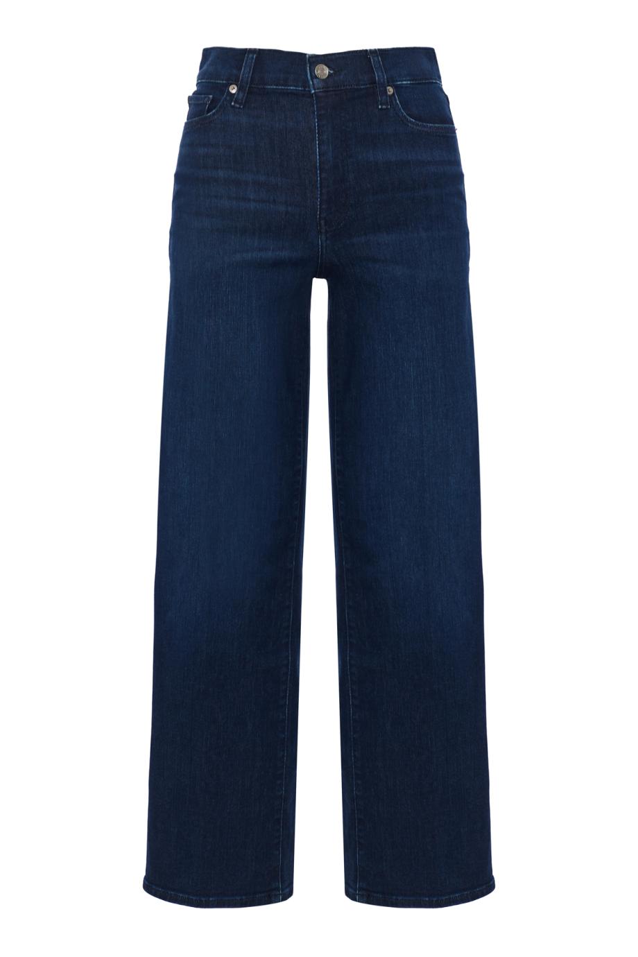 Le Slim Palazzo wide-leg jean in ultraviolet