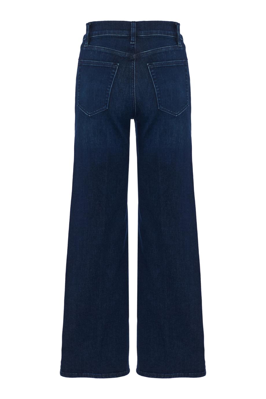 Le Slim Palazzo wide-leg jean in ultraviolet
