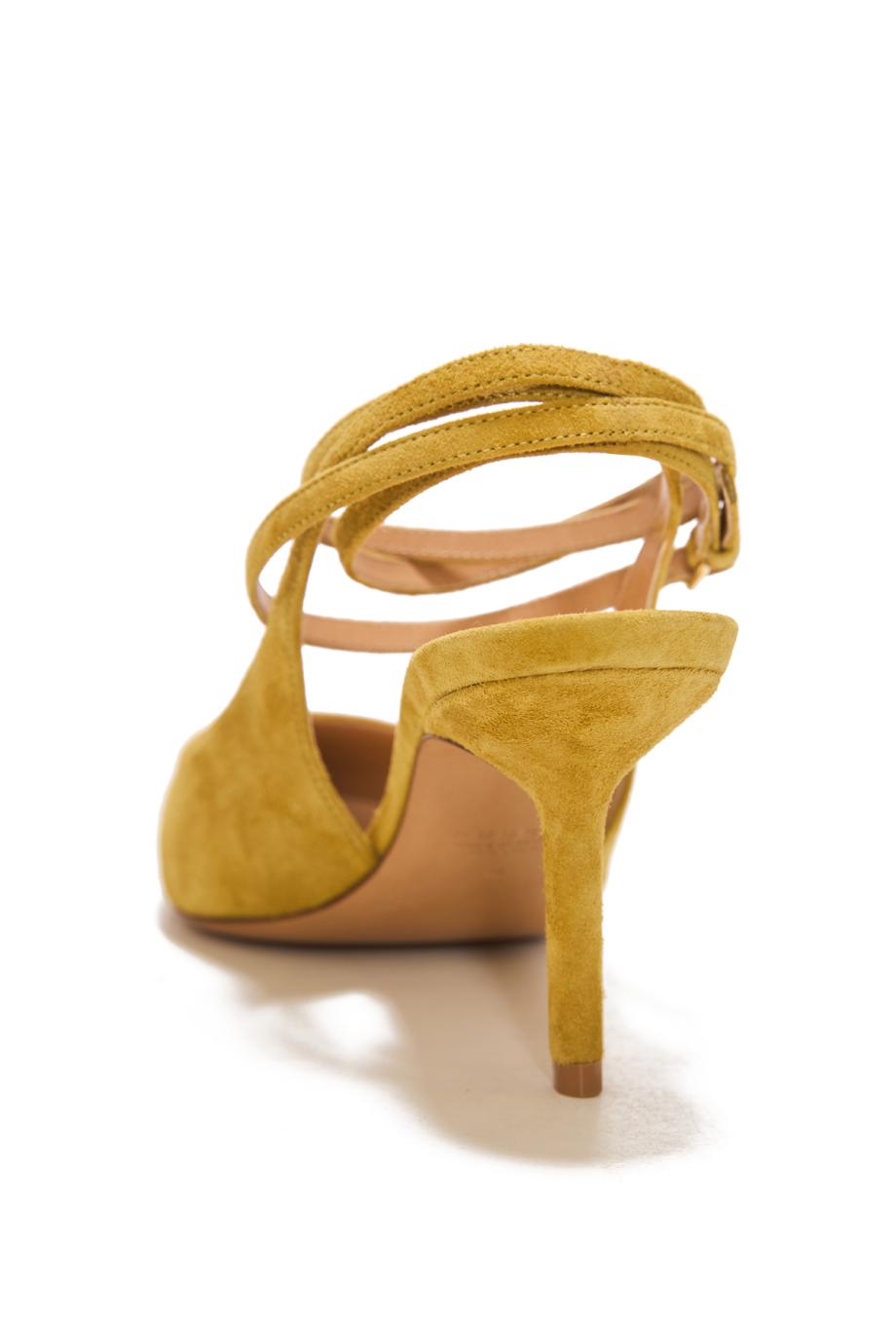 ΓΟΒΕΣ ANKLE STRAP SLING BACK 75 SUEDE