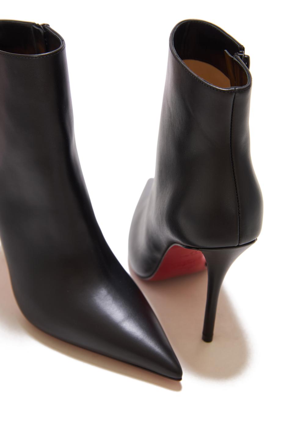Miss Z 80 leather ankle boots in black