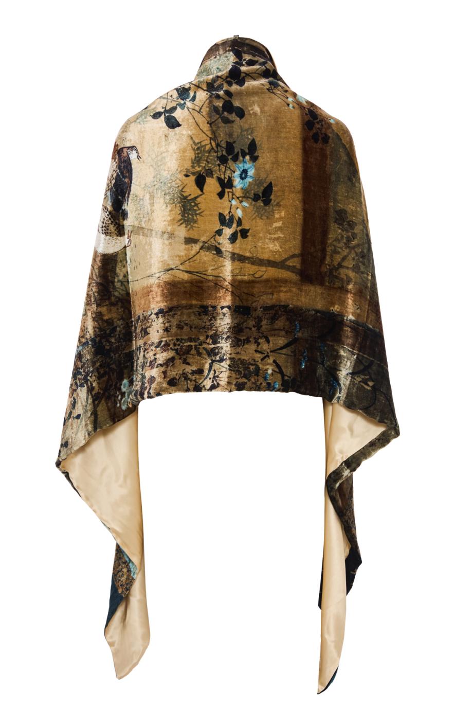 Kanadas silk scarf in mosaico di laguna