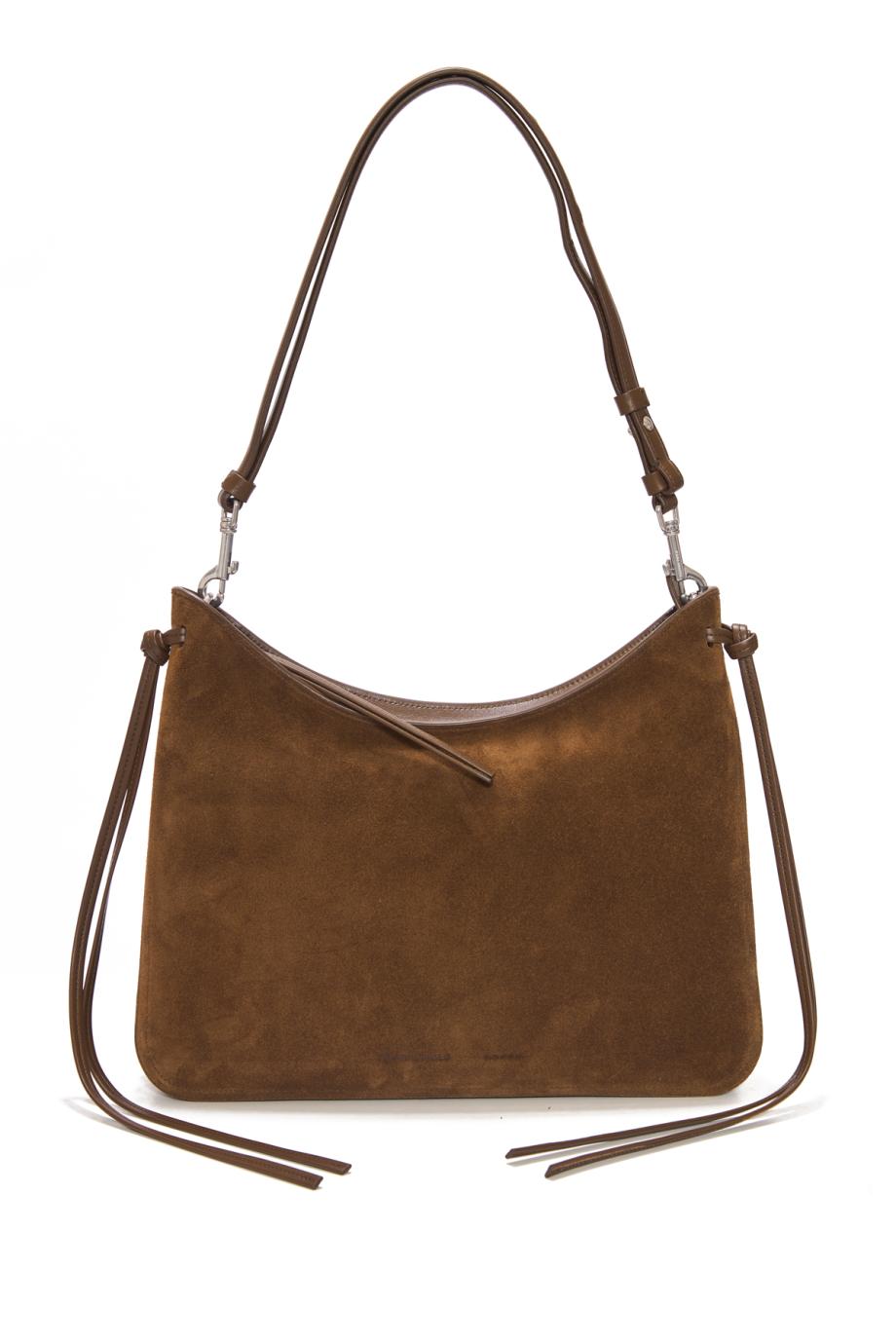 Gig suede bag in khaki