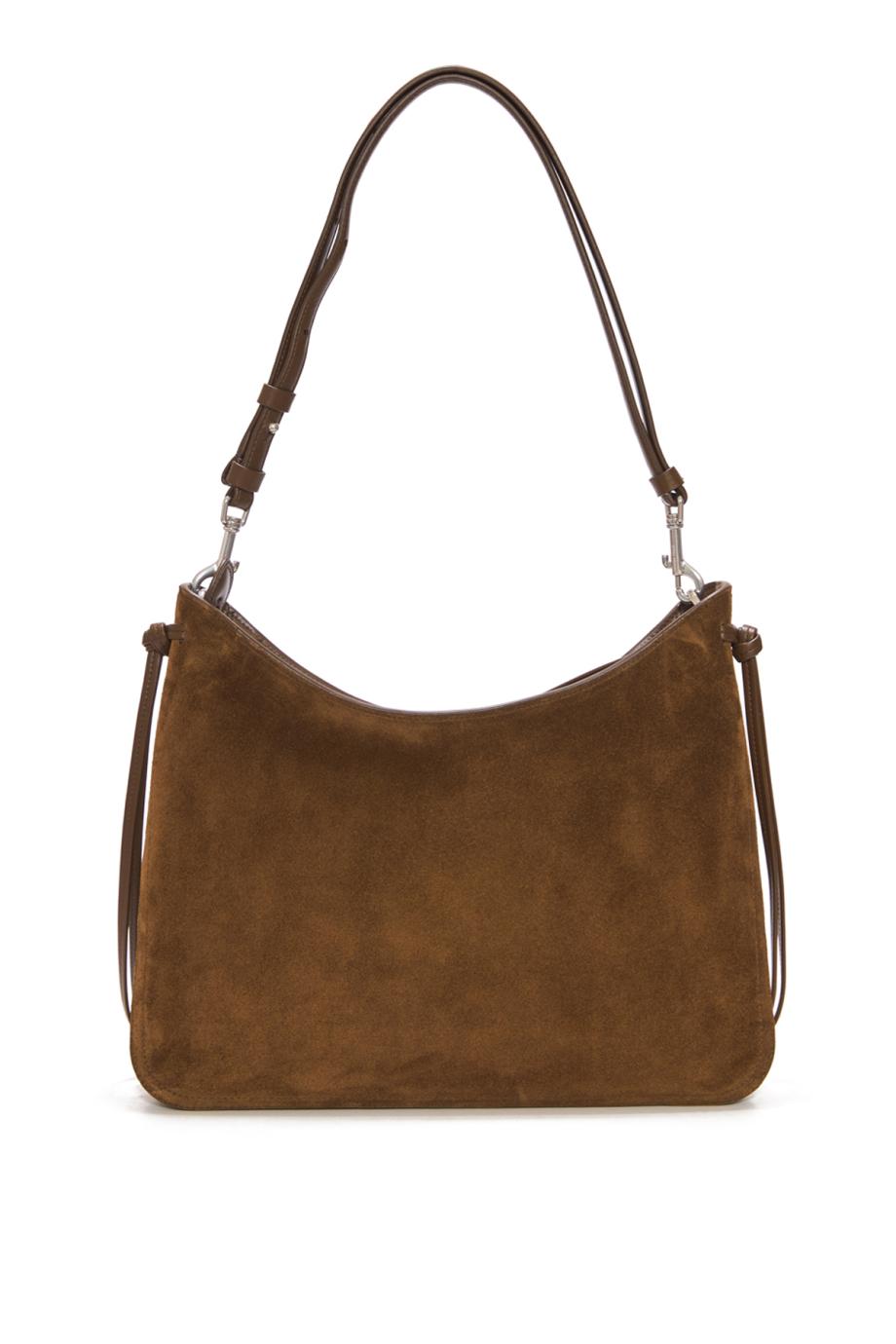 Gig suede bag in khaki
