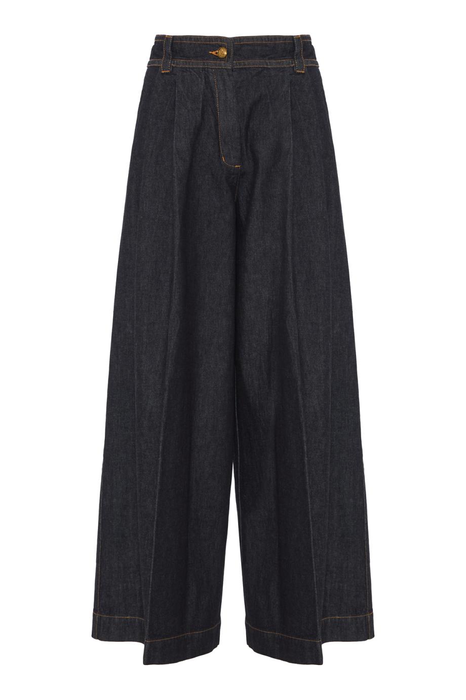 Valiant denim tailored jean in onyx blue