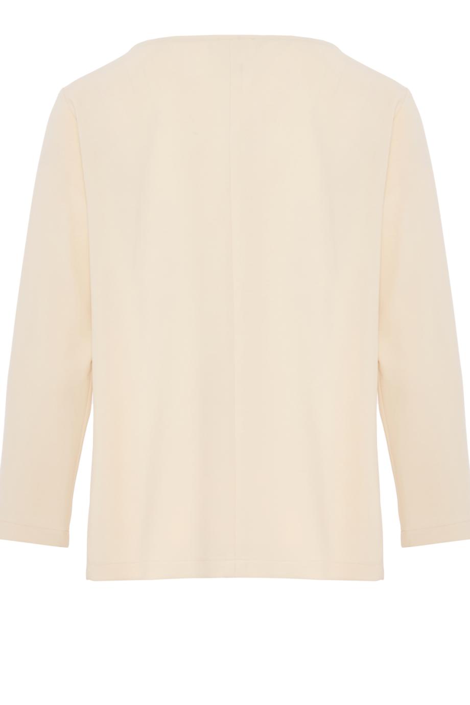 Cassaca long-sleeve blouse in butter