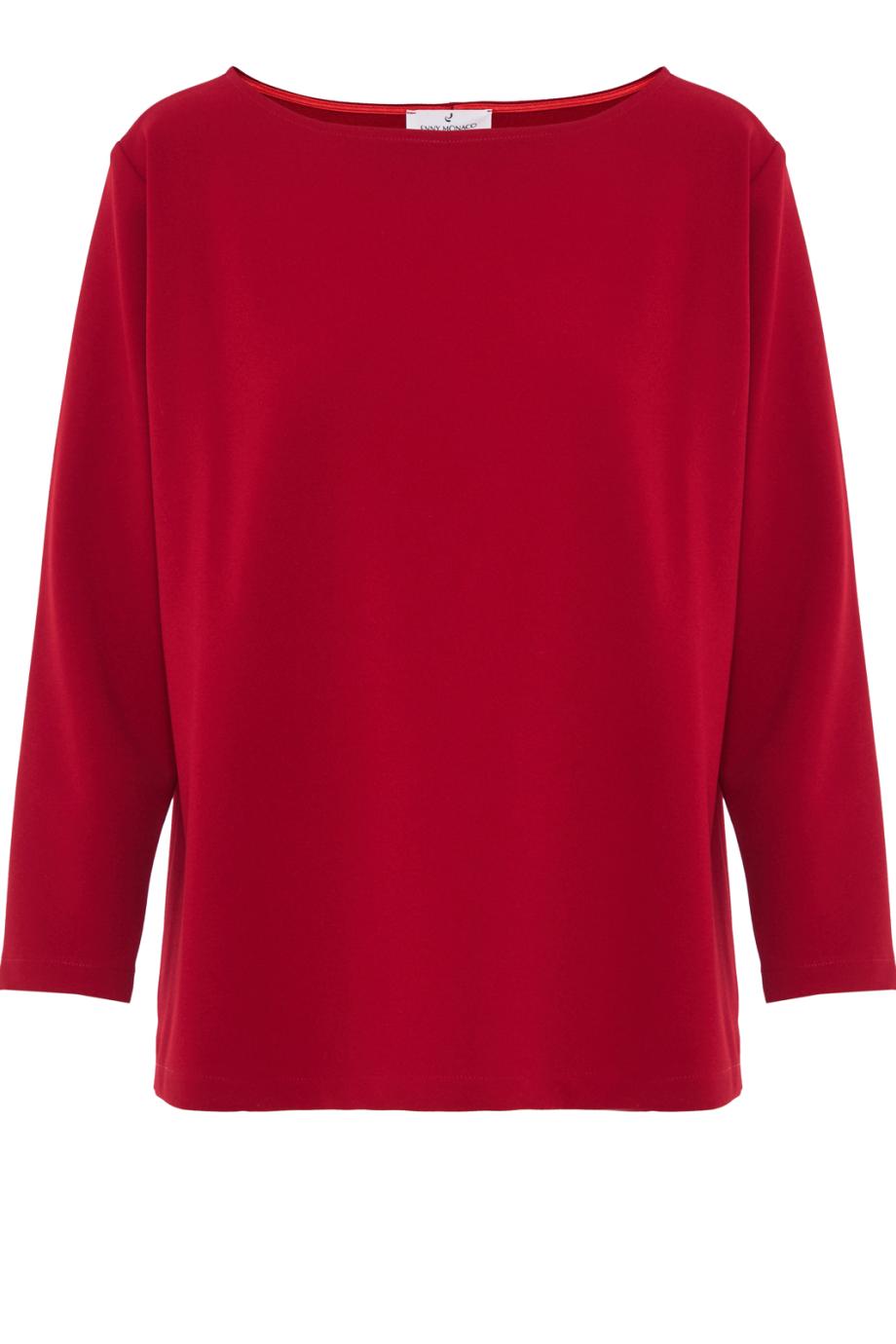 Cassaca long-sleeve blouse in wine