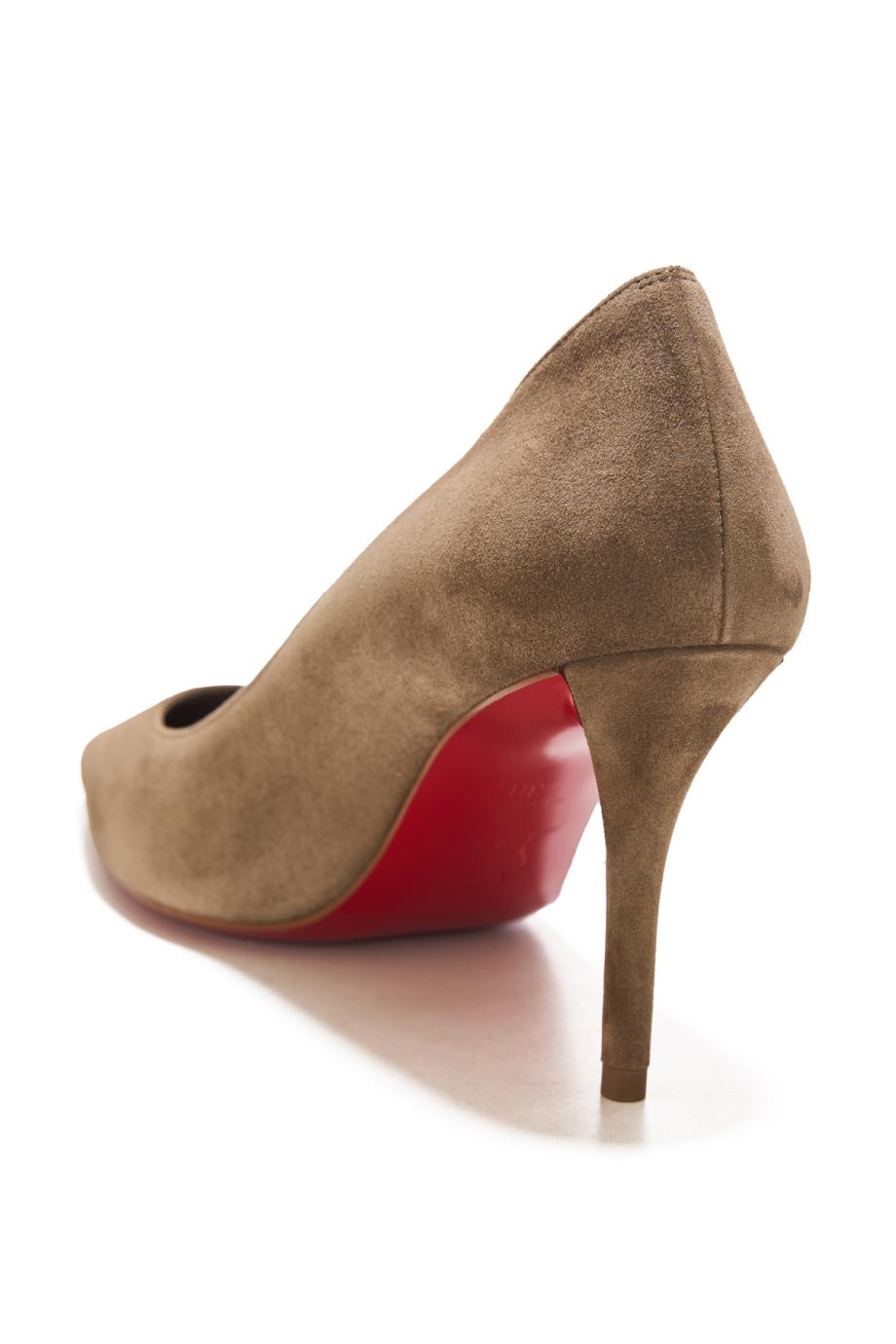 Miss Z suede pumps in silex grey