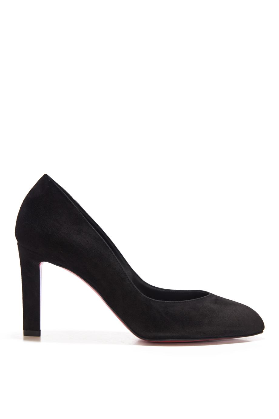 Fannylove 85 suede pumps in cosme