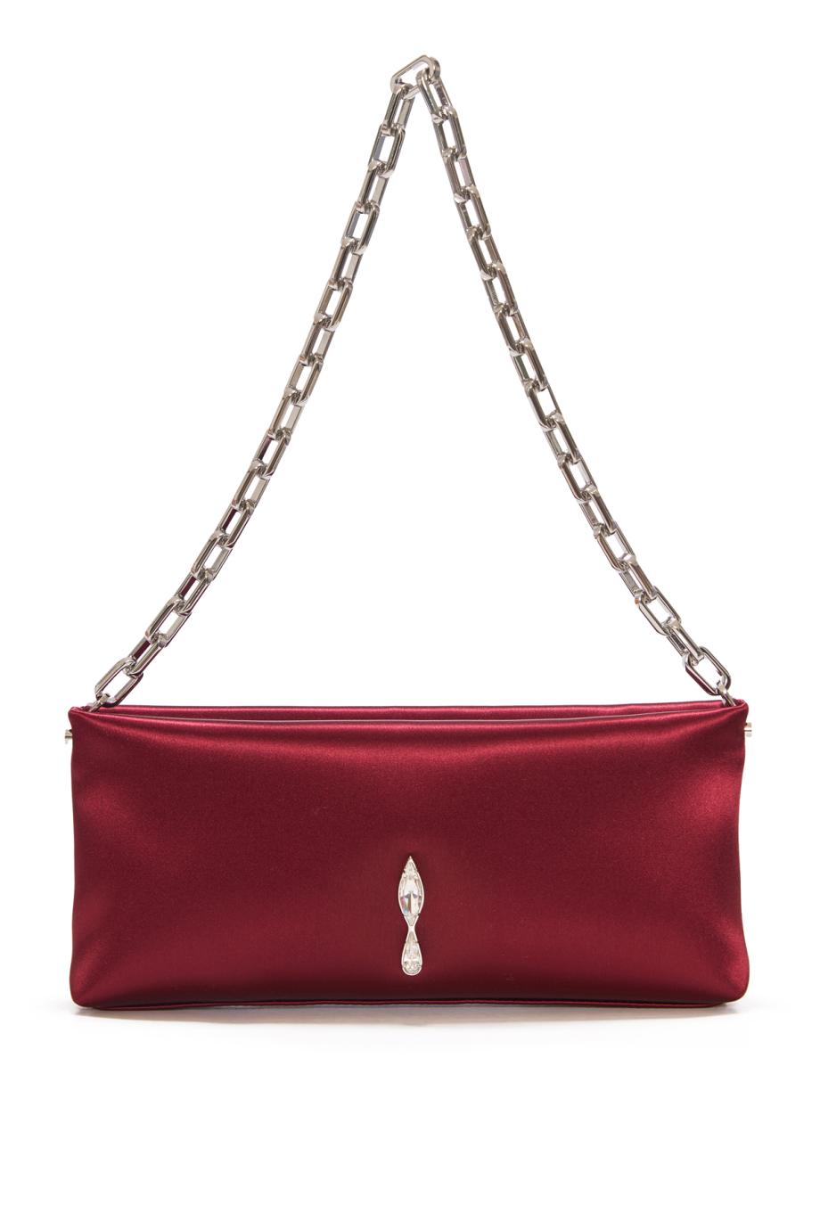 Maykimay satin chain pouch in empire