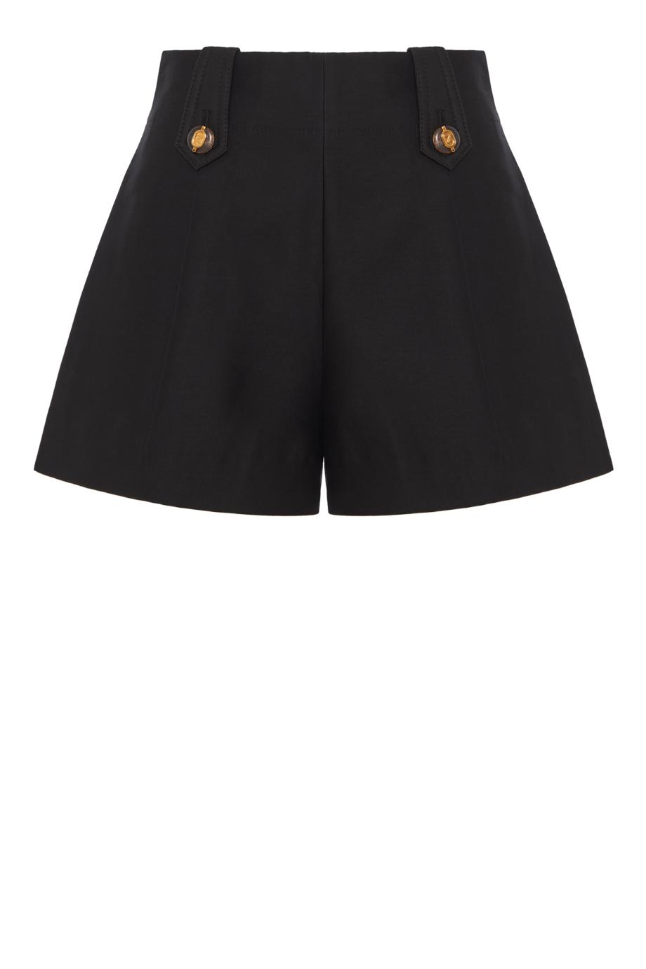 Valiant tailored shorts in black
