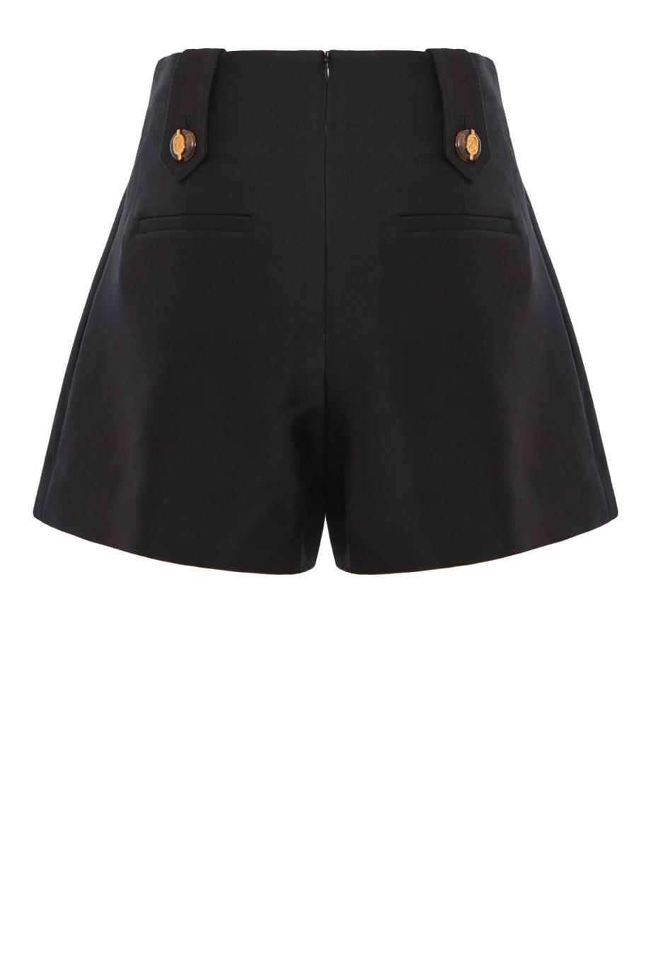 Valiant tailored shorts in black