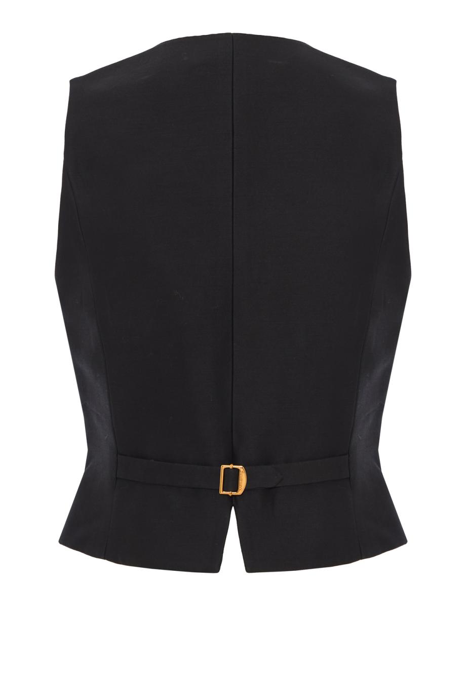 Valiant waistcoat in black