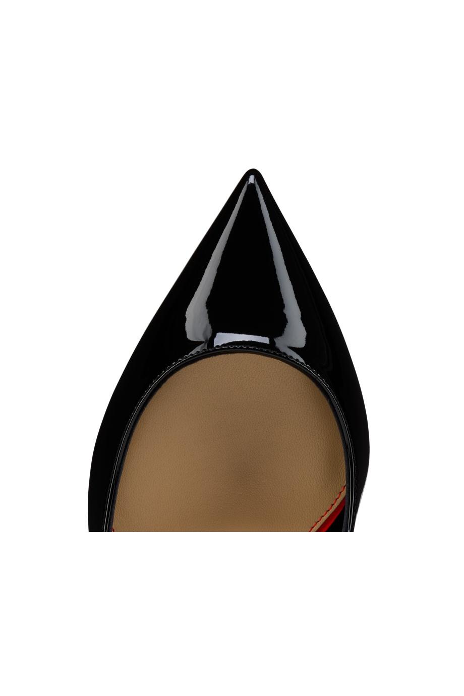 Pigalle 100 patent-leather pumps in black