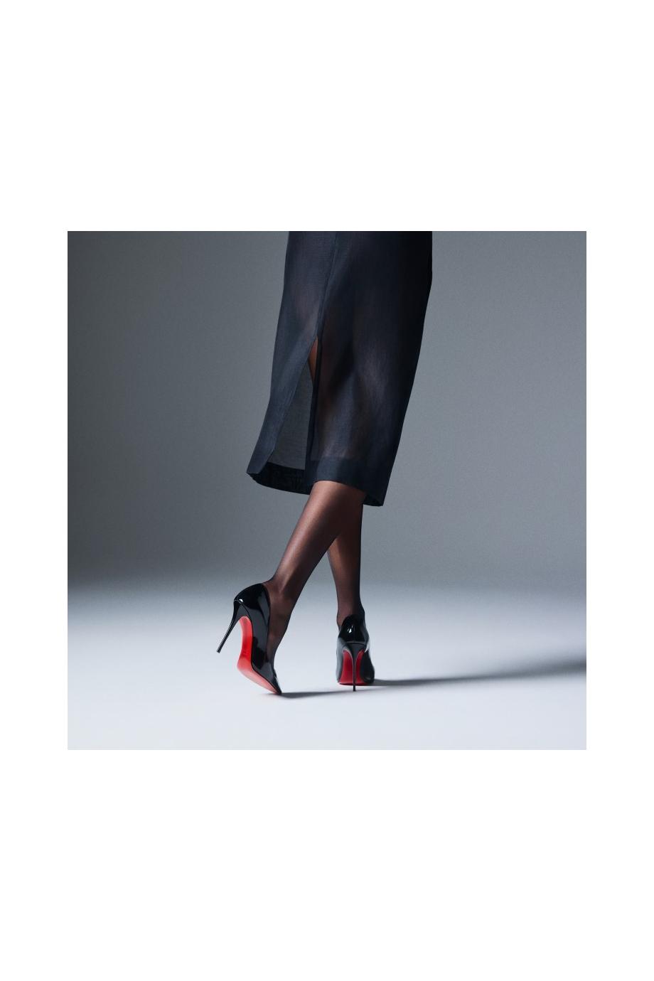 Pigalle 100 patent-leather pumps in black