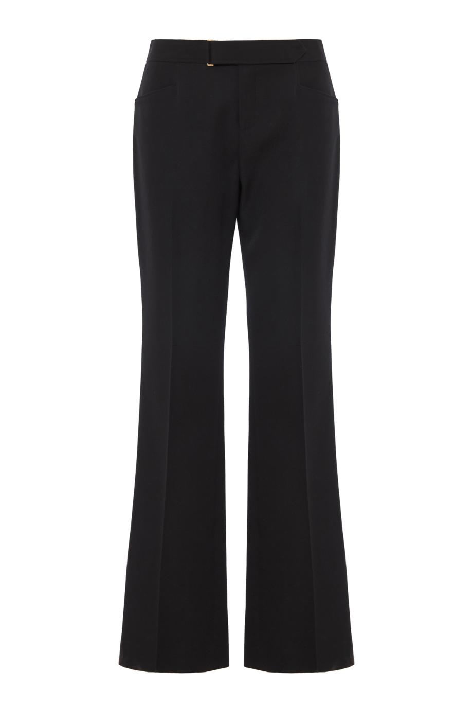 Grain de poudre wool pants in black