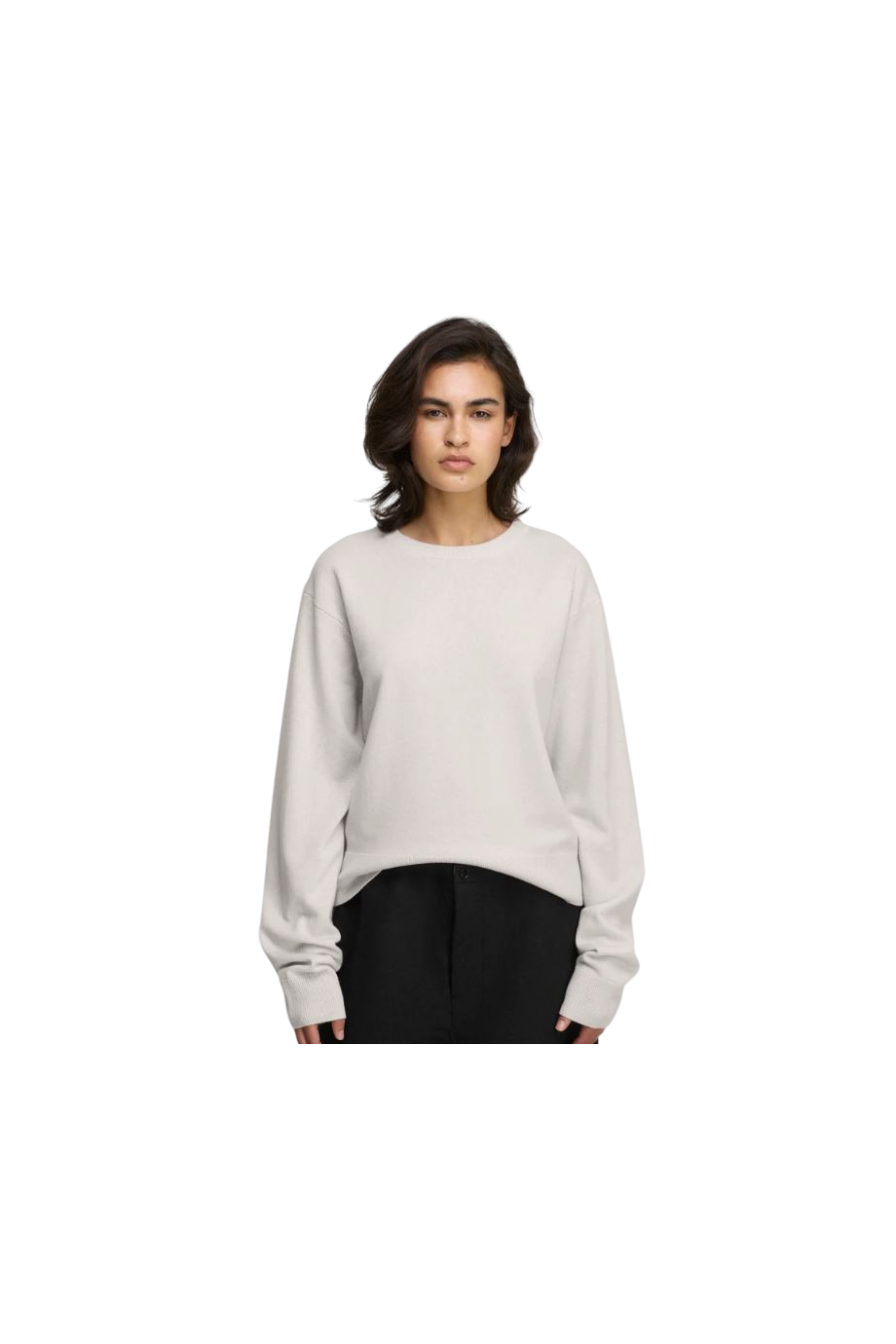 No475 March cashmere sweater in bone