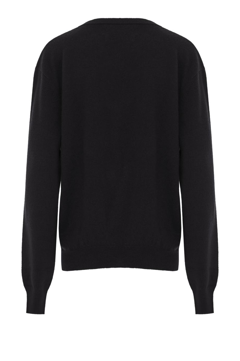 No492 Ben cashmere sweater in raven