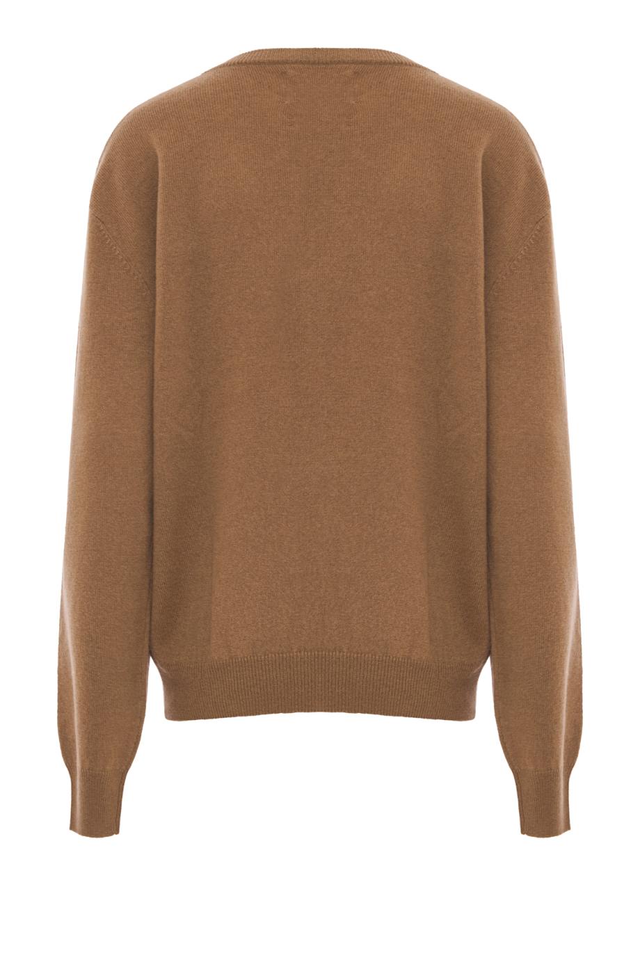 No492 Ben cashmere sweater in chai