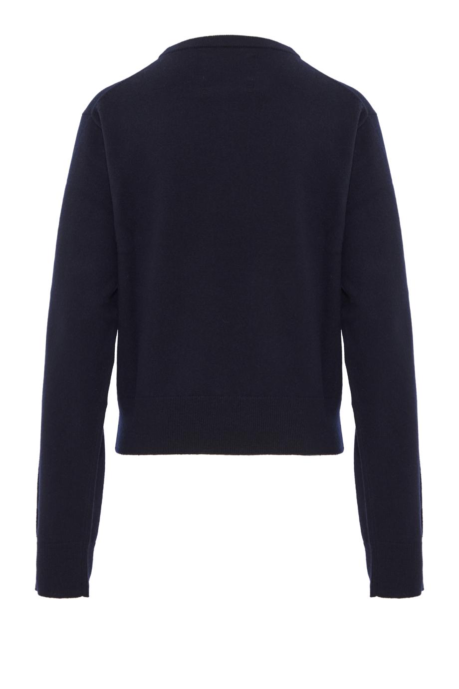 No475 March cashmere sweater in navy