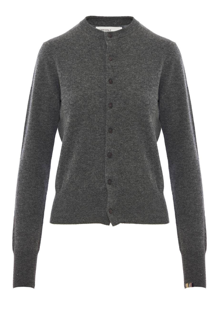 No300 Little cashmere cardigan in felt