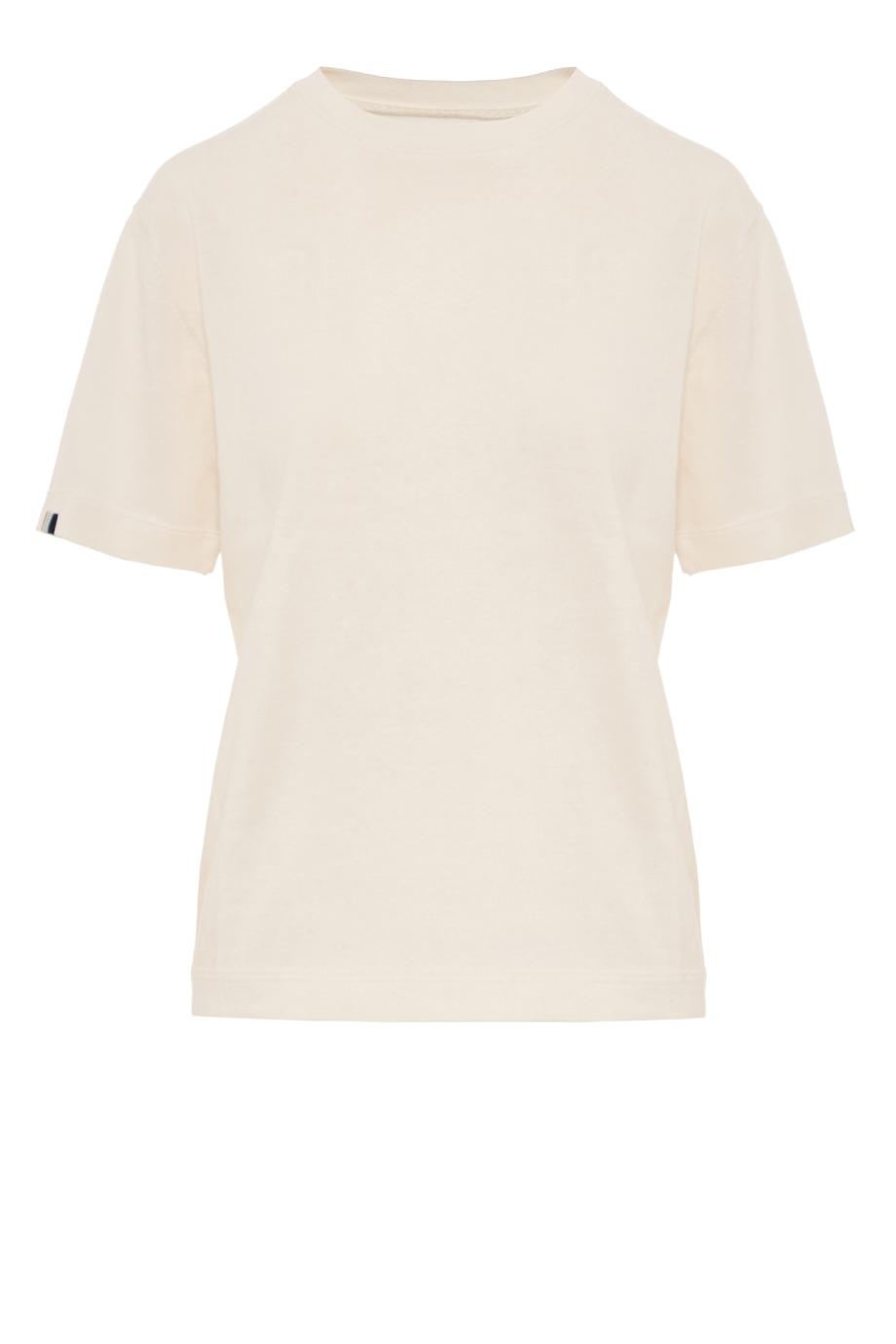 No268 Cuba cotton-cashmere t-shirt in snow