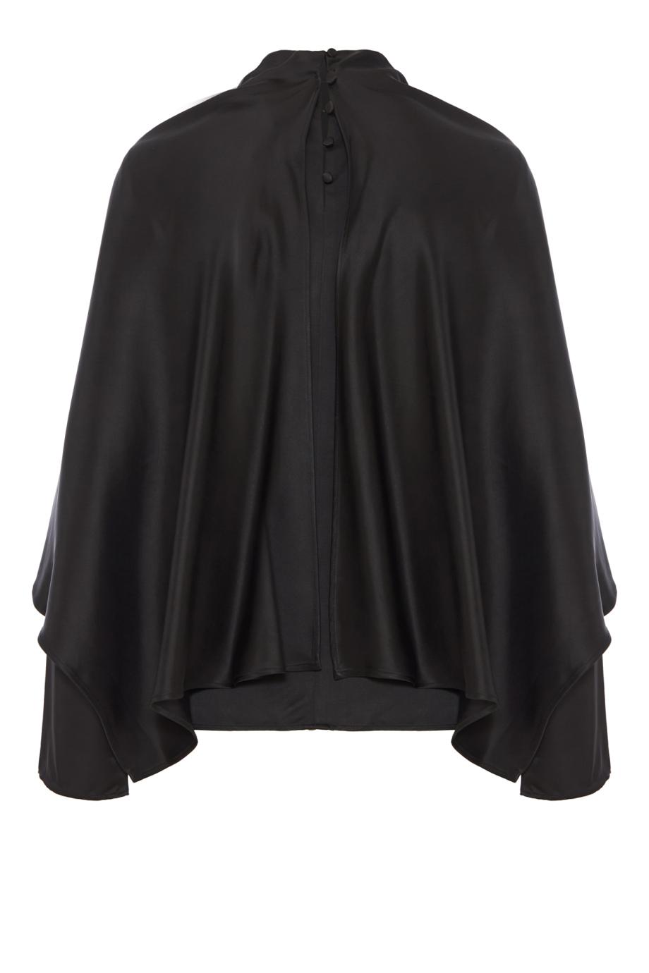 TOP CAPE SATIN