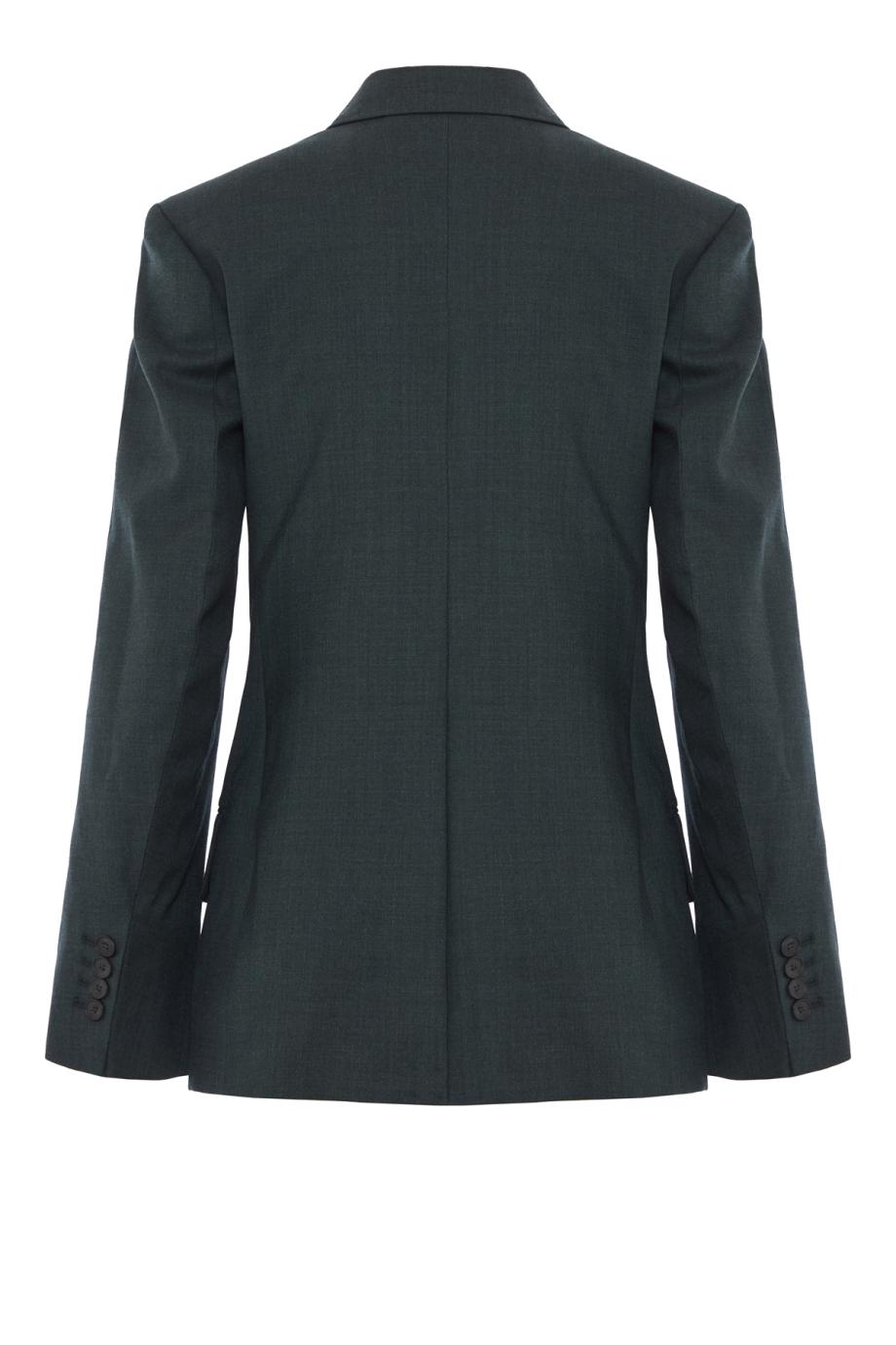 Olie wool jacket in marsh green
